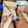 Colador de Acero Inoxidable 304 Engrosado Herramienta de Cocina Doméstica Mango Largo Cuchara para Olla Caliente Juego de Cucharas Grandes para Sopa Venta al por Mayor