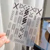 Ballet Rebite Renda Tira Adesivos para Unhas Xadrez Linhas Prata Quente Adesivo Decoração de Unhas Adesivos Acessórios de Nail Art