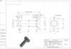 Flange de junta articulada tipo flange de lado plano com anel de retenção pino cantilever de aço 45# núcleo do eixo WHE01 em estoque