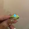 Anillo de Monstruo Gatito Negro Divertido Lindo para Niños Dedo Índice Nicho Femenino Pulsera Milenio 2YK Nueva Apertura