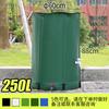 Cubo para Recolección de Agua de Lluvia Cubo de Agua de Plástico Cubo de Almacenamiento de Agua Doméstico Plegable de Gran Capacidad con Grifo Cubo de Agua Portátil