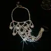 Pulsera extensible de circón gota de agua, estilo nicho, lujo ligero, sensación de alta gama, diseño simple y versátil para el uso diario