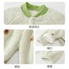 Pijamas de terciopelo para niño, otoño e invierno, para bebé niño y niña, traje grueso de invierno para bebé, ropa para el hogar de terciopelo nube para niños
