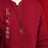 Colgante Pixiu de Mineral Crudo Cinabrio con Alto Contenido de Arena Dorada Púrpura, Adecuado para Hombres y Mujeres en su Año Zodiacal, Collar Regalo Joyería al por Mayor