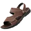 Sandalias de Nuevo Estilo 2026 para Hombre, Estilo Verano, Punta Abierta, Transpirables, de Doble Propósito, Calzado Casual de Playa, Sandalias y Chanclas de Suela Gruesa para Personas de Mediana Edad