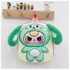 Mochila Nueva Linda para Niños Guardería Niños y Niñas Bolsa de Cáscara de Huevo de Dibujos Animados Mochila Escolar Rígida Estéreo 3D Transfronteriza