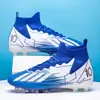 Sapatos de futebol verão novo estudante adulto profissional TF unhas quebradas sapatos de treinamento masculino mulheres ag unhas longas geração transfronteiriça roxo