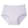 Pantalones cortos de algodón antibacterianos de cintura alta para control de abdomen, sin costuras, con entrepierna antibacteriana, para mujeres de mediana edad y mayores, talla grande
