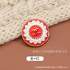 Botones Dobles C Botones Metálicos Cosidos a Mano Estilo Pequeño Fragante Botones para Chaqueta de Abrigo de Lana Traje Falda