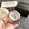 Reloj de Diamantes para Mujer Estilo Ins Diseño de Nicho Patrón de Signo de Interrogación Personalizado Reloj Popular Moda para Transmisión en Vivo Reloj Impermeable