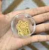 Pegatina para Teléfono Beige Dorado Agua Caqui Ruyi Oro Puro Pegatina para Teléfono Princesa Por Favor Hazte Rico Regalo Viral Pegatina Dorada