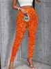 Leggings de Moda Feminina Transfronteiriços com Estampa de Arte Abstrata, Leggings com Estampa Digital 3D, Personalizáveis, Podem Ser Encomendados em Atacado a Partir de Uma Peça