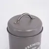 Latas de Chá de Metal Latas de Armazenamento de Ferro Densas com Anel de Vedação Potes de Armazenamento à Prova de Umidade Lanches Nozes Melão Setty Latas de Açúcar