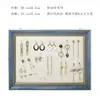 Marco de fotos, estante para pendientes, estante para colgar en la pared, estante para joyas, tablero para guardar pendientes, estante para collares, accesorios, estante para exhibir joyas