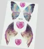 Pegatinas de Tatuaje Facial de Mariposa, Tatuajes Temporales de Transferencia al Agua, Pegatinas Impermeables de Maquillaje para Rostro y Ojos para Fiesta Bar Cosplay Carnaval Festival