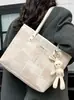 Bolso de hombro de moda personalizado estilo coreano para mujer, nuevo modelo 2026, bolso de mano de gran capacidad, bolsa tote de trabajo