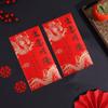 Bolsas Criativas e Elegantes de Envelope Vermelho para Ano Novo, Casamentos, Inaugurações de Empresas, Celebrações de Boas-vindas à Casa e Festivas Bolsas de Dinheiro da Sorte Personalizadas em Estilo Chinês