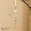 Decoración Navideña Colgante de Nuevo Producto Transfronterizo Perla de Hielo Gota de Agua Cadena Colgante Copo de Nieve Transparente Colgante Acrílico