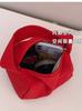 Nuevo Bolso Versátil de Hombro Cruzado Estilo Coreano para Mujer Bolso de Pana para Mujer Bolso Almohada de Gran Capacidad Bolso de Mano Cilíndrico