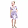 Navidad Halloween niñas show cos Frozen RAPUNZEL niños PELUCA RAPUNZEL PELUCA