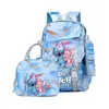 Nueva Mochila Estudiante Stitch para la Temporada de Regreso a Clases Ligera y que Reduce la Carga Gran Capacidad para Grados 1-6 Niños y Niñas Bolso de Hombro