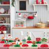 Cross-border Novo Produto Festa de Natal Decoração de Mesa Enfeites de Favo de Mel Papai Noel Árvore de Natal Estéreo Favo de Mel