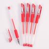 Jujia papelería bolígrafo de gel estándar europeo bala negro rojo azul 0.5mm pluma de agua papelería para aprendizaje bolígrafo de firma para oficina