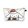 Nueva Bolsa de Cosméticos Navideña Sanrio Kolomi Merlot Moda Estudiante Linda Bolsa de Almacenamiento de Dibujos Animados