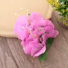 Nuevas 7 Flores Artificiales Largas Horquillas Ropa China Antigua Tocados Étnicos Exagerados Bohemios Accesorios para el Cabello de Vacaciones para Mujeres