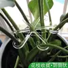 Recogedor Antivuelco de Tallo y Rama para Planta Monstera, Soporte para Maceta, Fijador Transparente de Tallo para Plantas Hidropónicas