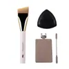 Set de Pinceles Angulados para Base, Ligeros y Adherentes, No Absorben el Polvo, Pincel para Base, Pincel de Maquillaje, Pincel de Maquillaje Cangzhou