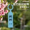 Juego de Anillos de Etiqueta Engomada Engrosados para Jardinería, Etiqueta Marcadora, Tarjeta de Color para Clasificación de Plantas, Plástico Impermeable para Plántulas y Flores