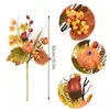 Calabazas de Espuma Personalizadas Transfronterizas, Hojas de Otoño, Festival de la Cosecha, Decoraciones de Acción de Gracias, Calabazas de Otoño de Venta Caliente al por Mayor