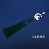 Nuevo Colgante de Borla de Conejo de Jade Luna Estrella Conejo de Jade Imitación Adorno Colgante de Nubes Auspiciosas Colgante de Coche Colgante de Caja de Regalo para el Festival de Mediados de Otoño Borla