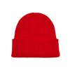 Gorro de punto con placa de luz negra en stock, gorro de hip hop para hombres y mujeres, gorro frío de color sólido, gorro cálido, gorro de lana de punto, gorro fluorescente.