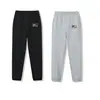 Pantalones joggers Stussy negros con estampado de dados de ocho letras, estilo nuevo transfronterizo, corte holgado, pantalones deportivos, pantalones largos, unisex