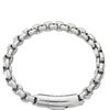 Venta al por mayor de fábrica Personalizado Acero Inoxidable Acero de Titanio Pulsera PVD Oro 18K Cuadrado Perla Hebilla Magnética Pulsera Pulsera