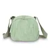 Bolsa Feminina Casual de Nylon para Comércio Exterior, Novo Tecido de Veludo Cotelê, Leve, Simples, Bolsa Transversal de Grande Capacidade, Bolsa de Ombro Único tipo Concha