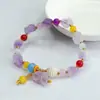 Pulsera de Amatista Natural Guan Yu Nueve Cuentas de Fuego Púrpura Joyería de Piedras Preciosas Fábrica Venta al por Mayor Dropshipping S4033001