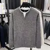 Suéteres de Punto Casuales, Elegantes, Holgados, de Manga Larga, Talla Grande, para Primavera y Otoño, que Rejuvenecen
