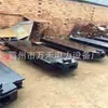 Camión de plataforma minera, Camión de plataforma de transporte minero pequeño, Tipo simple de camión de plataforma con ruedas minero