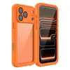 Capa Impermeável Pimenta Vermelha Adequada para Celular Apple iPhone 18 Natação e Mergulho 17Promax Anti-Queda Proteção Externa