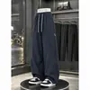 Pantalones de Esquí Impermeables con Forro de Terciopelo para Otoño e Invierno para Hombre, Marca de Moda, Pantalones Cargo Rectos Holgados para Exteriores, Pantalones Casuales Gruesos