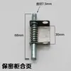 Acessórios para Móveis de Escritório Armário de Arquivos Eixo de Porta de Aço Inoxidável Galvanizado Armário de Ferro Eixo de Porta Longo e Curto Armário de Arquivos Dobradiças Esquerda e Direita
