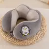 Almohada Personalizada en Forma de U para Enfriamiento, Almohada para Cuello con Frijoles de Hielo y Joroba de Camello, Almohada de Cuello Portátil para Viajes, Almohada para Siesta en la Oficina, Almohada para Avión