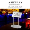 Soporte de mesa para platos con forma de corazón de acero inoxidable, soporte de barra de mesa multifunción, tarjeta de asiento para menú, buffet, comida occidental, asiento boutique