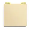 Libro Cuadrado de Hojas Sueltas, Cuaderno de Mano de Aspecto Elegante, Cuaderno Cuadrado en Blanco con Líneas Horizontales, Cuaderno Simple de Hojas Sueltas para Estudiantes con Tapa abatible
