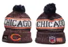 Gorras de Equipo de Fútbol Nuevas al por Mayor para Otoño e Invierno, Gorros de Punto Cálidos para Hombres y Mujeres, Gorras Bordadas con Letras