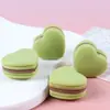 Macaron Coração Tridimensional Acessórios de Cabelo Feitos à Mão Faixa de Cabelo Buraco Chaveiro de Sapato Acessórios de Resina Capa de Celular Cola Cremosa