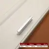 Cabo de Liga de Alumínio, Puxador de Gabinete Espacial Estendido em Forma de U, Puxador Escondido Moderno Minimalista Fosco para Porta de Guarda-Roupa